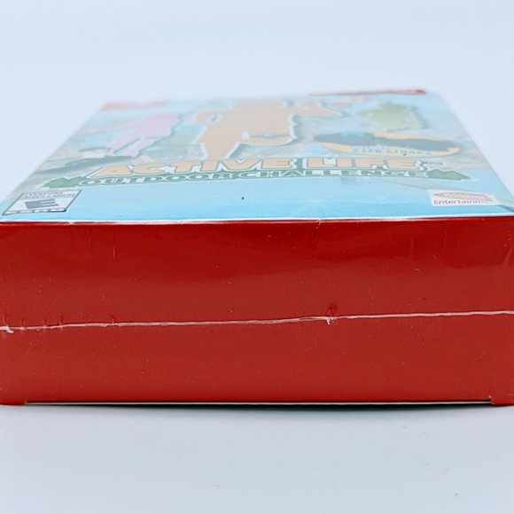 Active Life Outdoor Challenge Nintendo Switch Includes 2 Leg Straps New Sealed - Picture 7 of 7